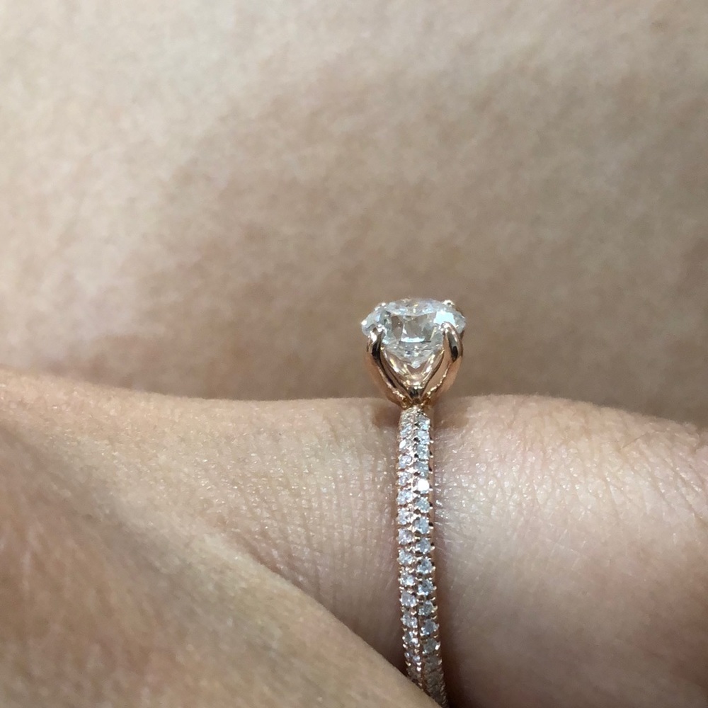 Solitaire Diamond ring - Picture 4 of 5